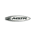 MSTR Surfboard Logo Kiss-Cut Sticker — Waterproof Decal for Laptops, Skateboards & Gear