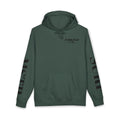 MSTR Surf White Sleeve Logo Hoodie — Minimal Surf Streetwear