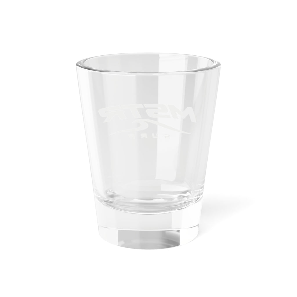 MSTR Surf Logo Shot Glass — 1.5oz Branded Shooter
