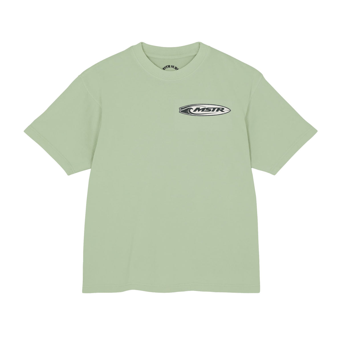 MSTR Surf Palm Tree Tee — Vintage Beach Sunset Graphic T-Shirt
