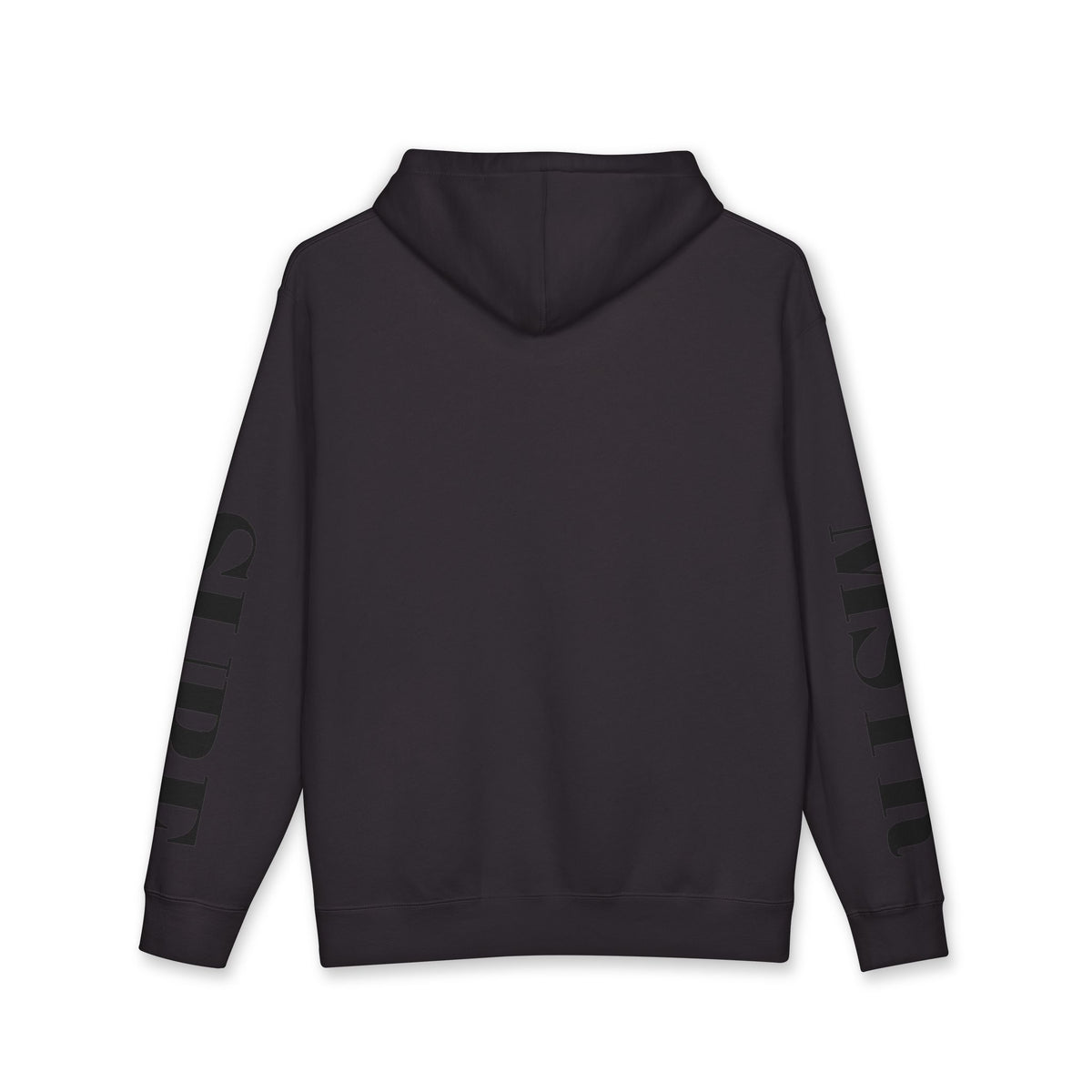 MSTR Surf White Sleeve Logo Hoodie — Minimal Surf Streetwear