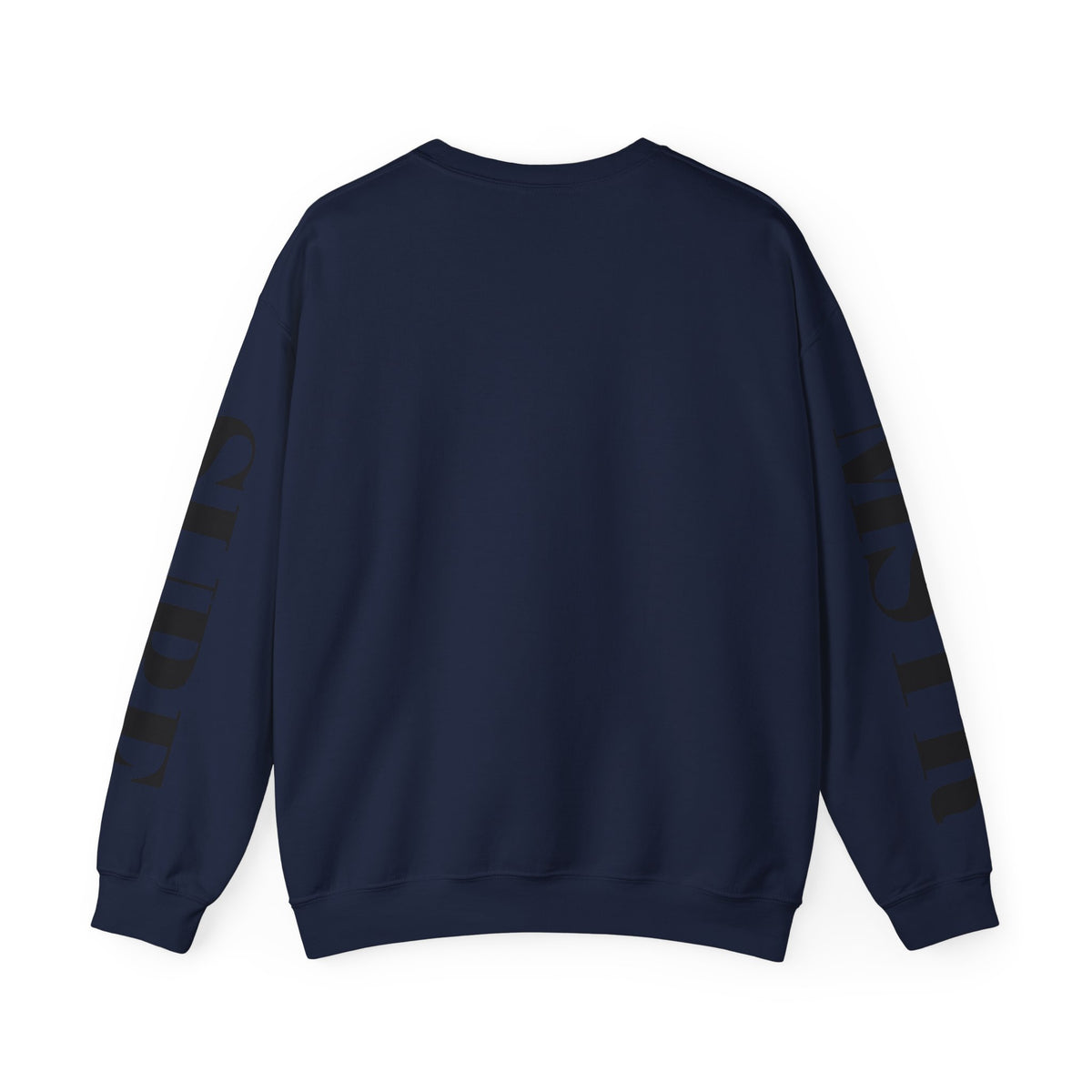 Surf Crewneck Sweatshirt — MSTR Wave Logo with Sleeve Text