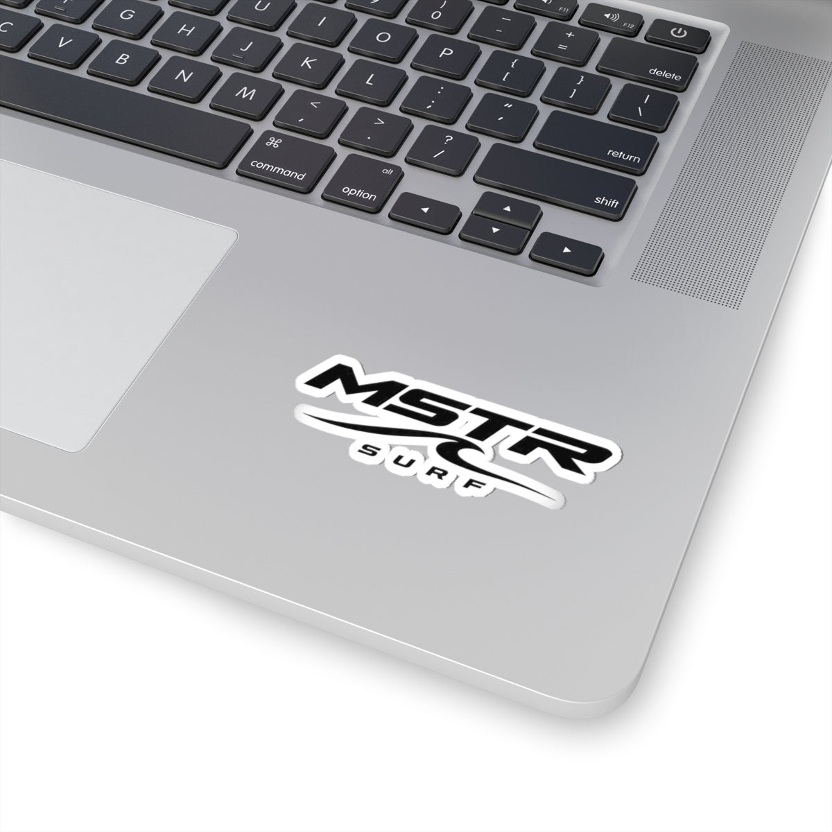 Surf Logo Sticker — MSTR Surf Kiss-Cut Decal for Boards, Laptops & Gear