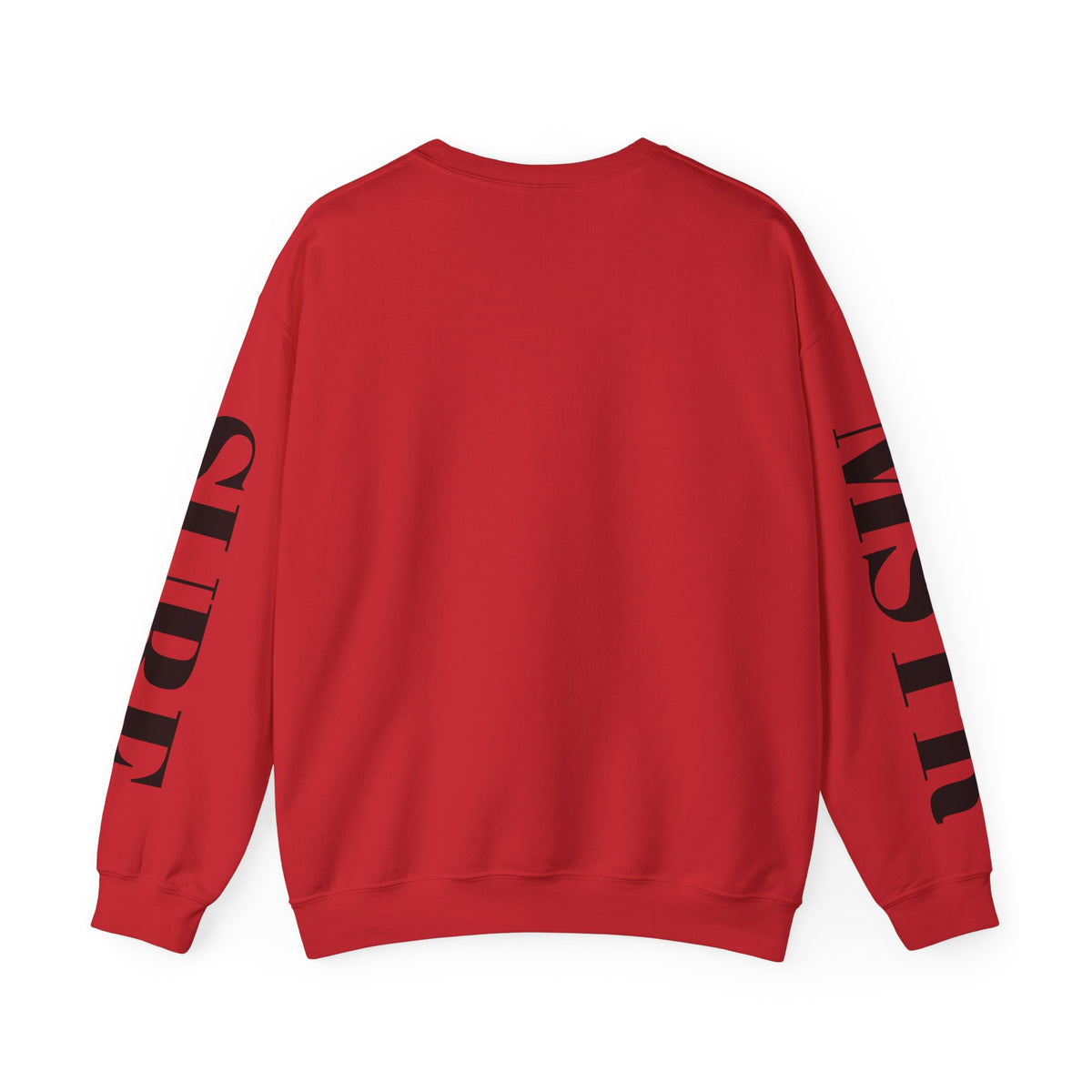 Surf Crewneck Sweatshirt — MSTR Wave Logo with Sleeve Text
