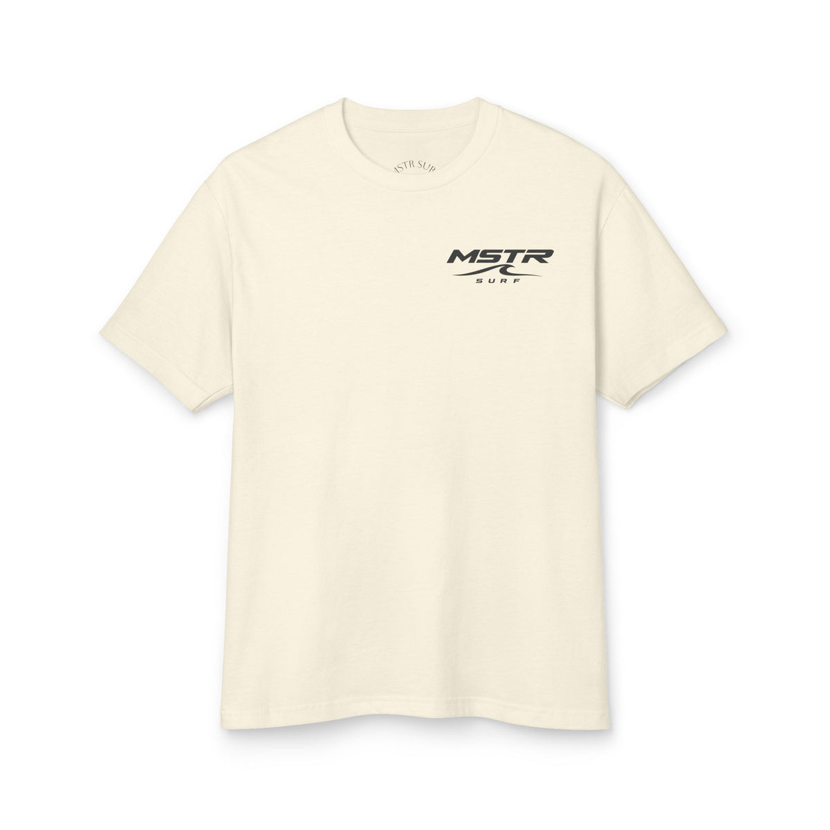 Surf Logo T‑Shirt — MSTR Wave Sunset Graphic Tee