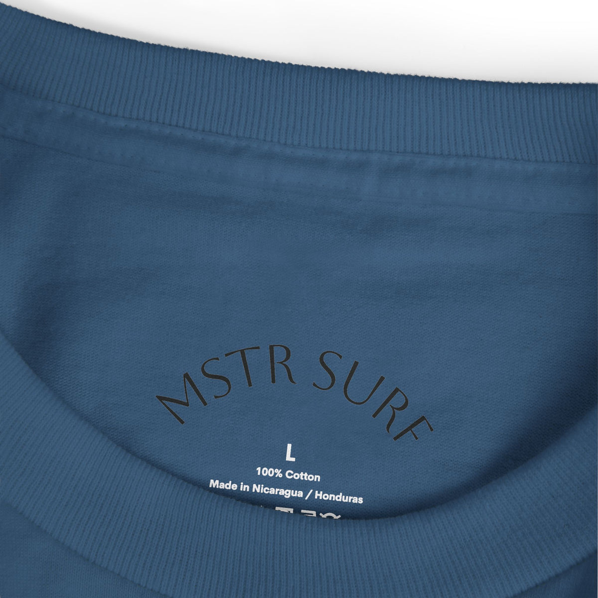 Surf Logo T‑Shirt — MSTR Wave Sunset Graphic Tee