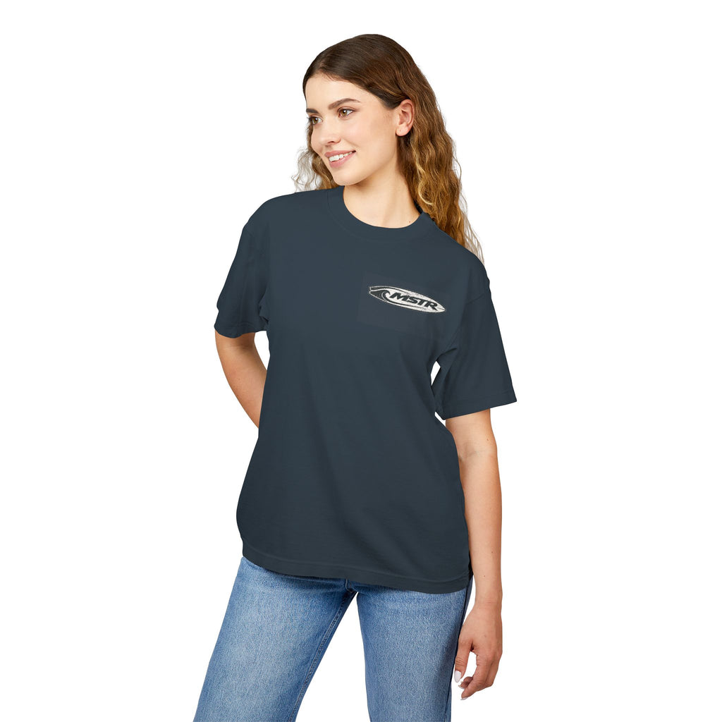 MSTR Surf Palm Tree Tee — Vintage Beach Sunset Graphic T-Shirt