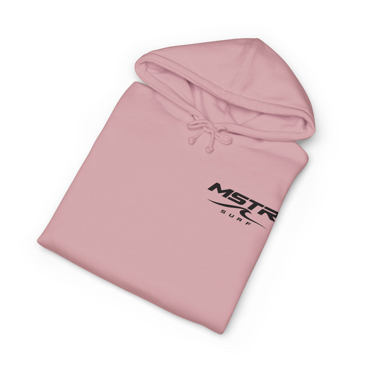 MSTR Surf White Sleeve Logo Hoodie — Minimal Surf Streetwear