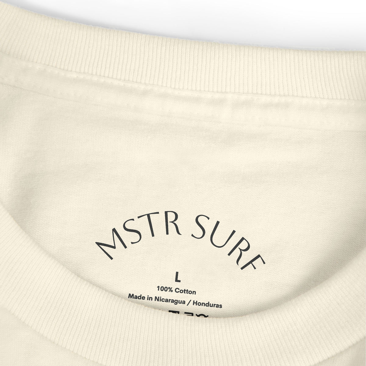Surf Logo T‑Shirt — MSTR Wave Sunset Graphic Tee