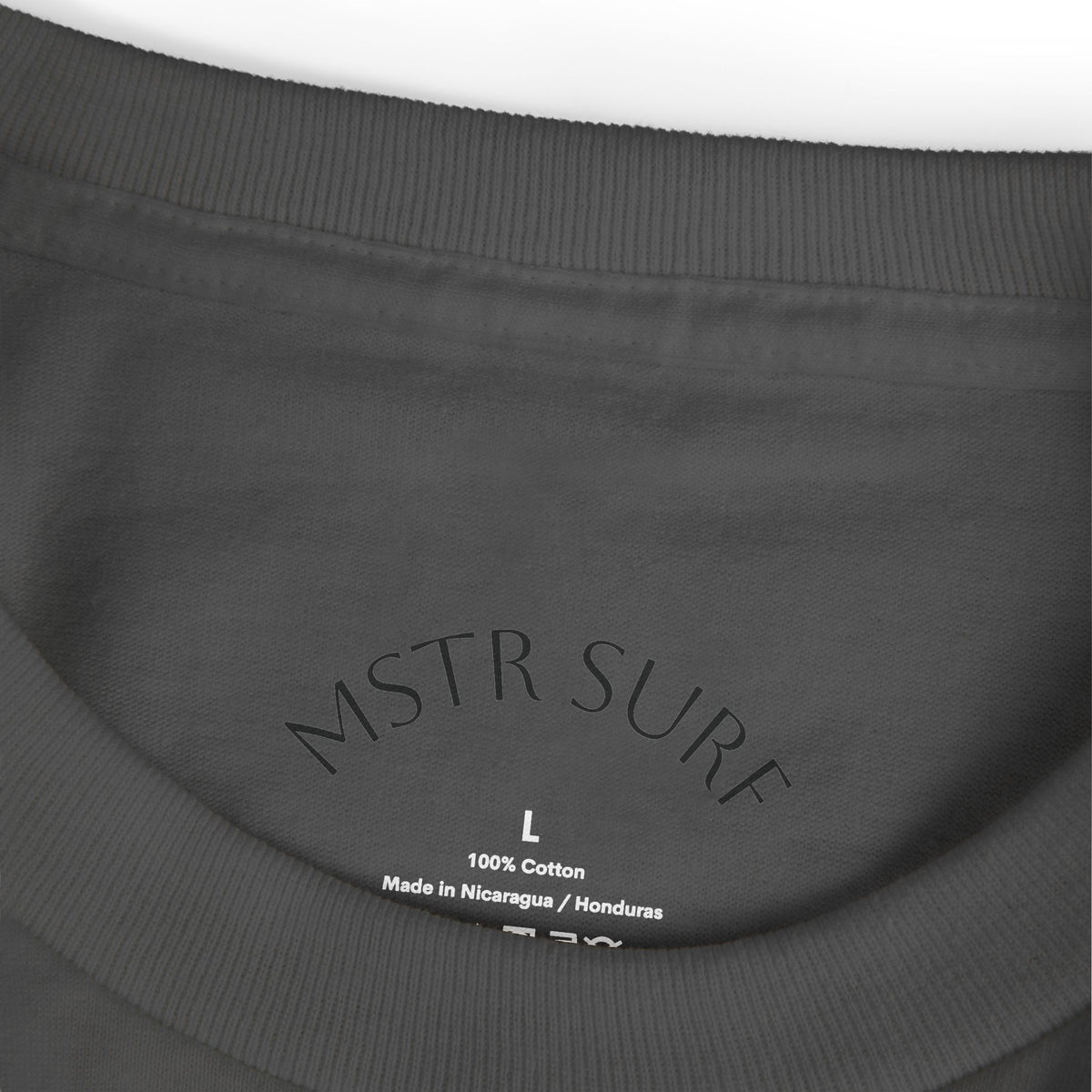 Surf Logo T‑Shirt — MSTR Wave Sunset Graphic Tee