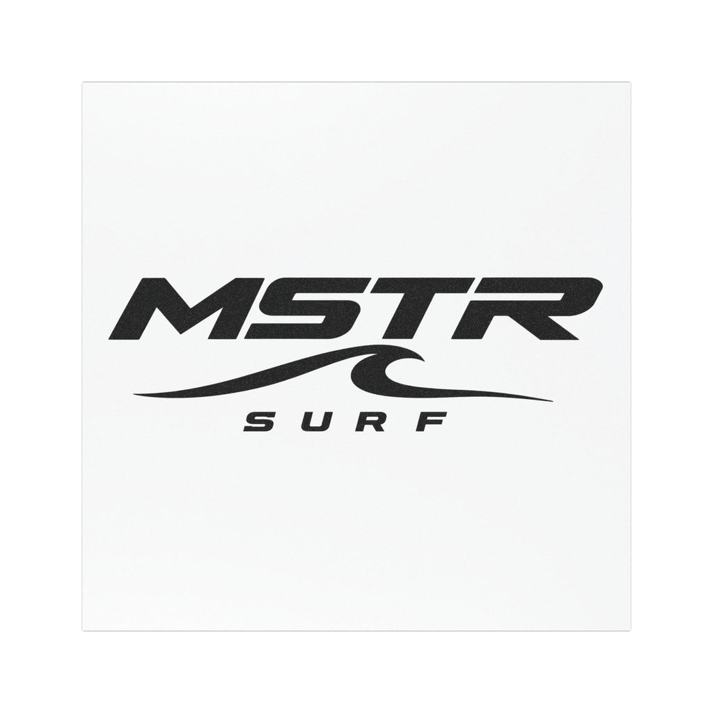 MSTR Surf Car Magnet — Wave Logo Sticker for Trucks & Cars