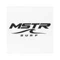 MSTR Surf Car Magnet — Wave Logo Sticker for Trucks & Cars