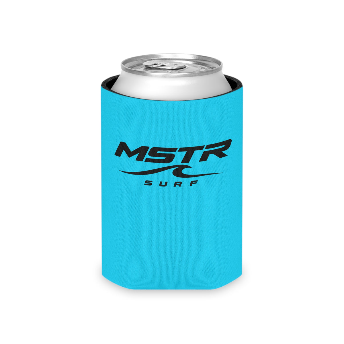 MSTR Surf Can Cooler – Turquoise Insulated Beer Koozie
