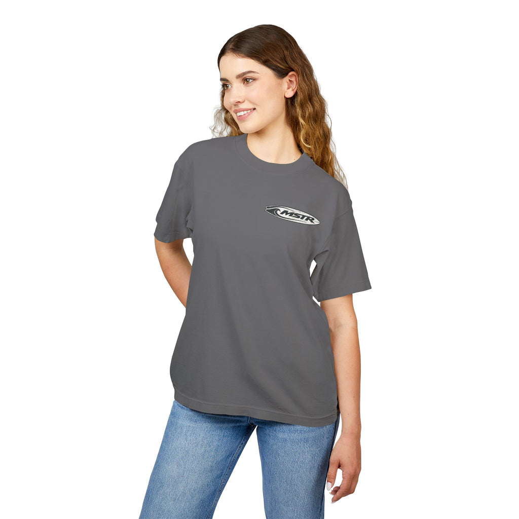 MSTR Surf Palm Tree Tee — Vintage Beach Sunset Graphic T-Shirt