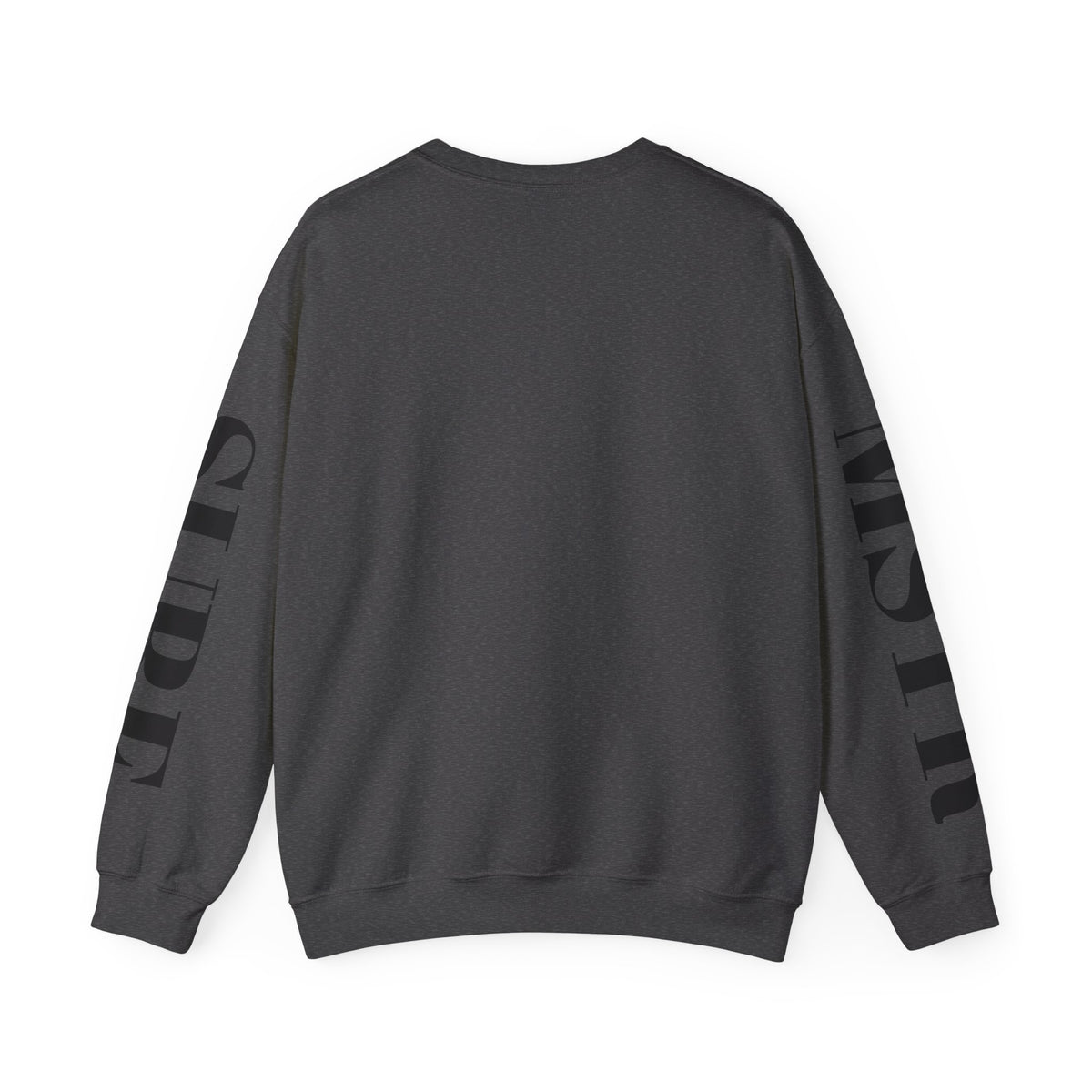 Surf Crewneck Sweatshirt — MSTR Wave Logo with Sleeve Text
