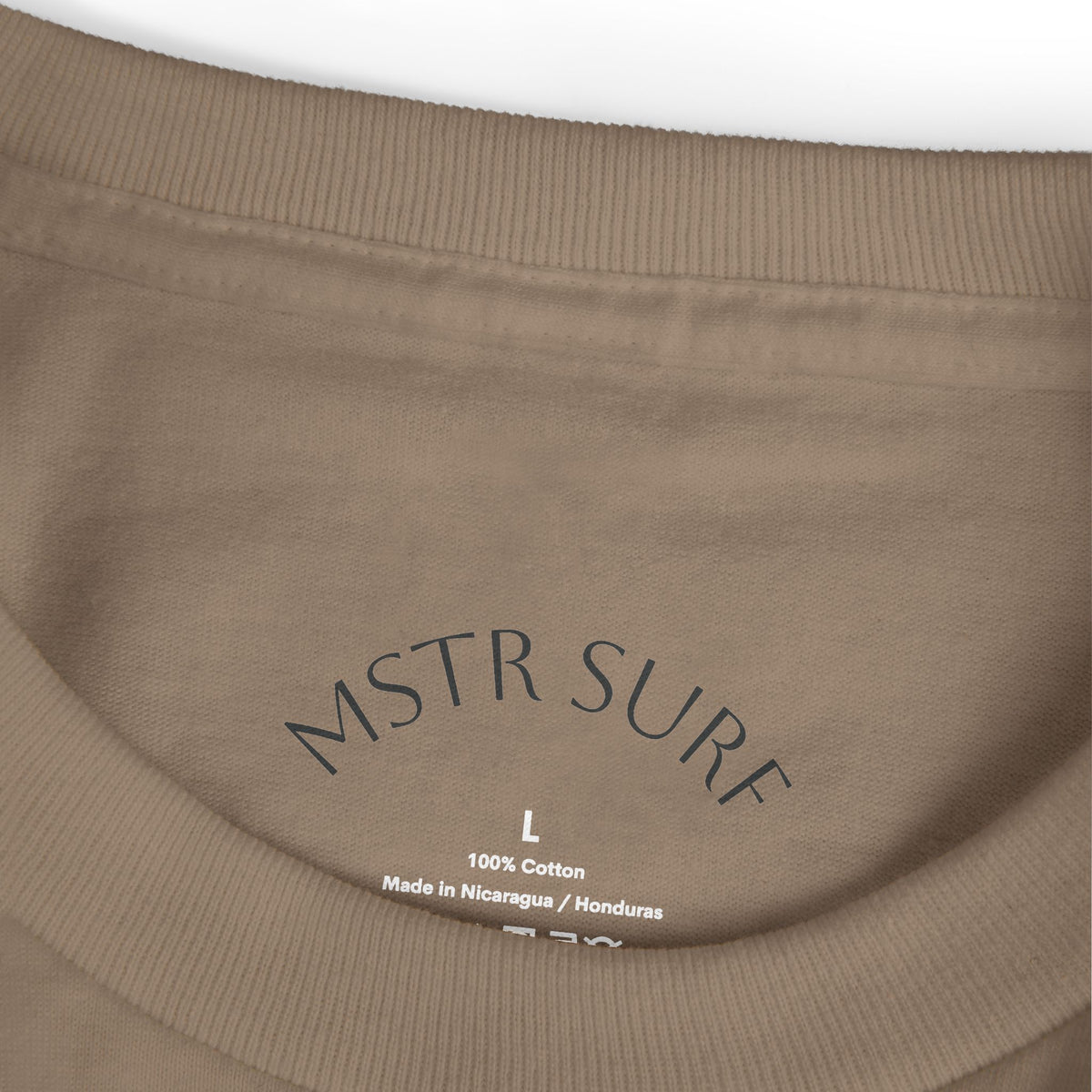 Surf Logo T‑Shirt — MSTR Wave Sunset Graphic Tee