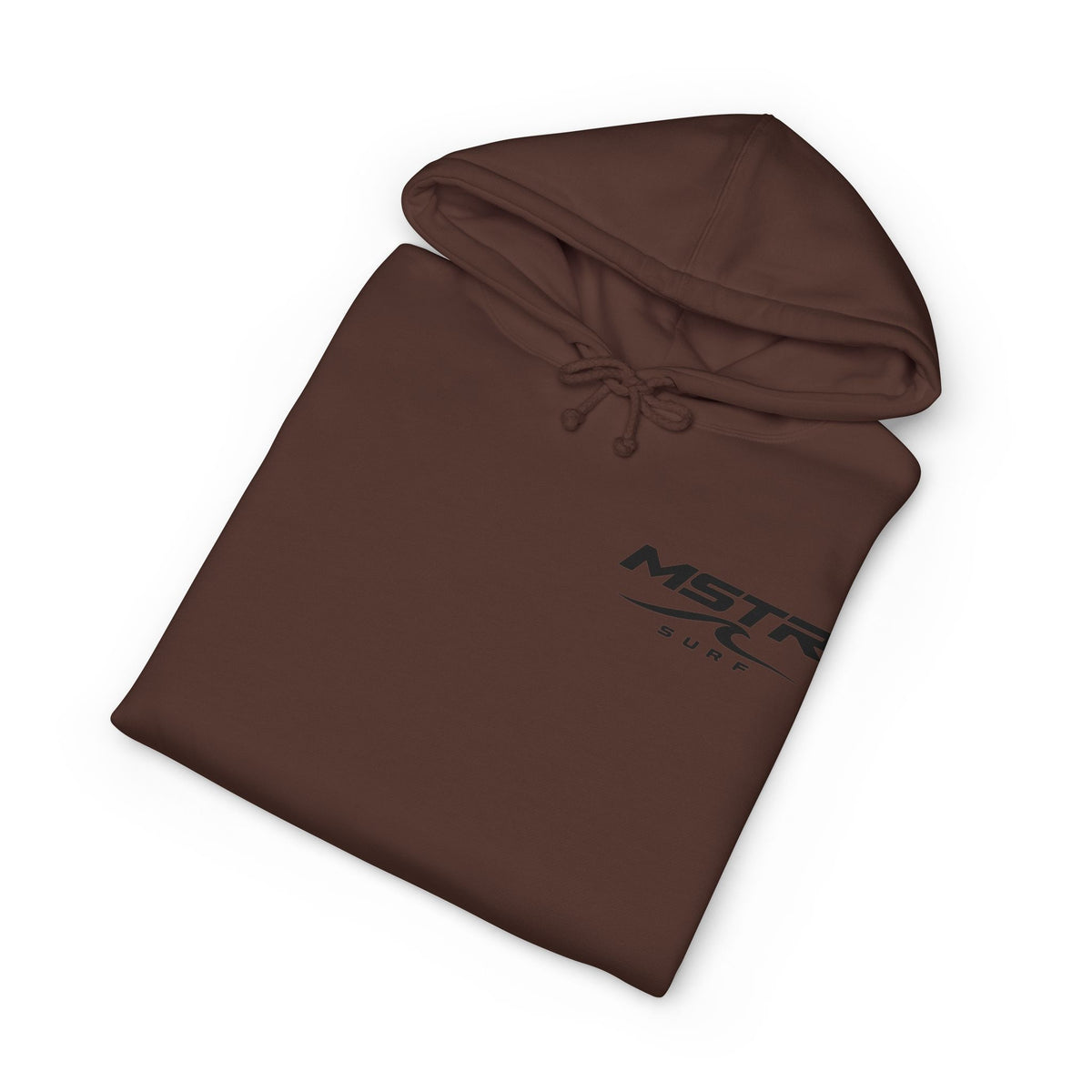 MSTR Surf White Sleeve Logo Hoodie — Minimal Surf Streetwear