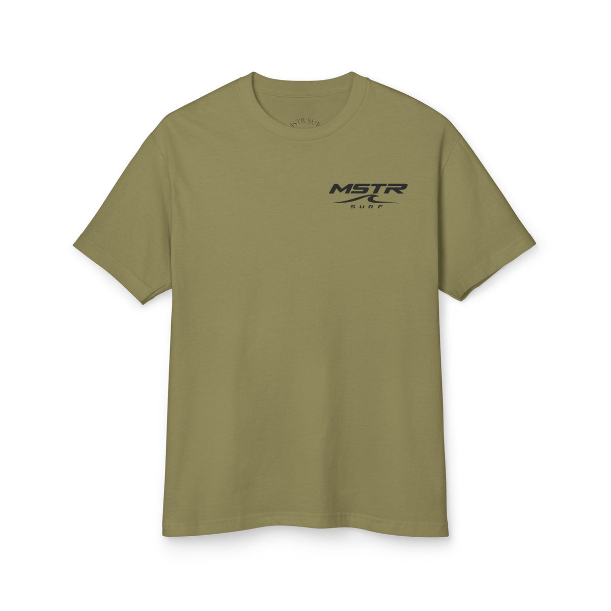 Surf Logo T‑Shirt — MSTR Wave Sunset Graphic Tee