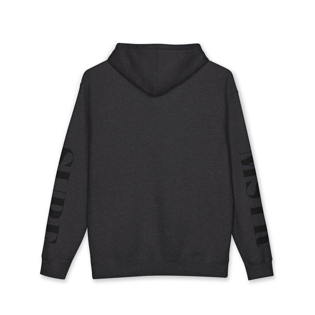 MSTR Surf White Sleeve Logo Hoodie — Minimal Surf Streetwear