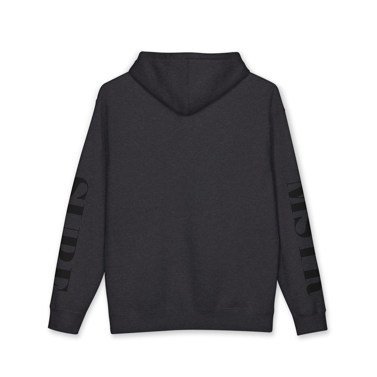 MSTR Surf White Sleeve Logo Hoodie — Minimal Surf Streetwear